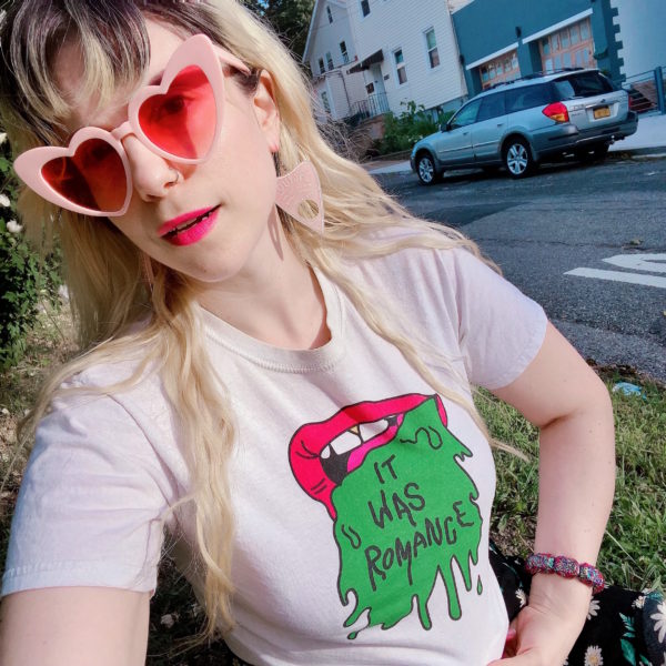It Was Romance "Mouth" Tee - Image 4