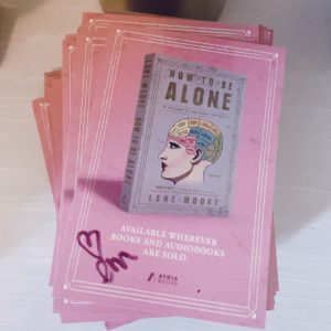 Autographed Pink Book Card (domestic)
