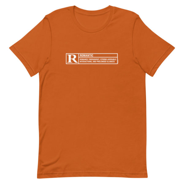 Rated “R” For Romantic Tee (White Lines edition) - Image 2
