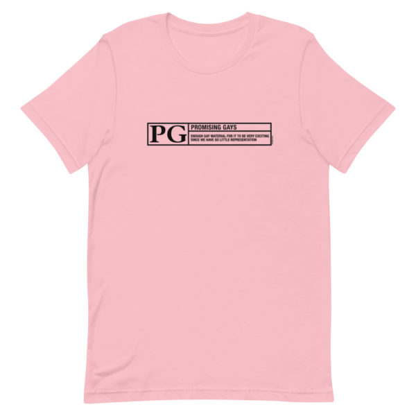 Rated PG for Promising Gays Tee - Image 3