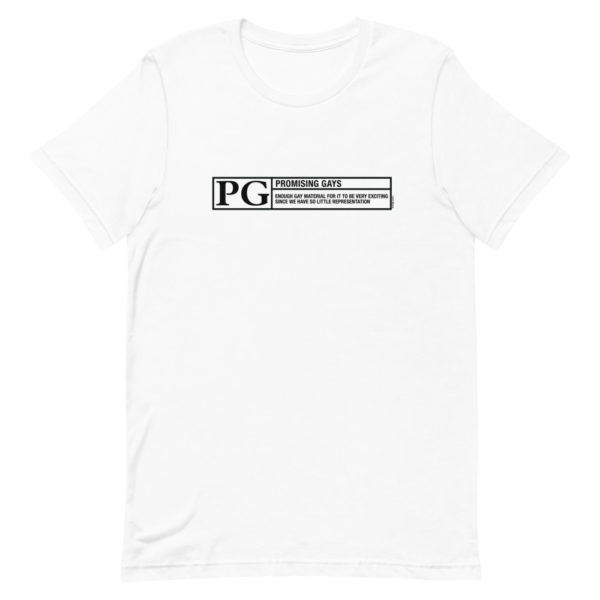 Rated PG for Promising Gays Tee - Image 2