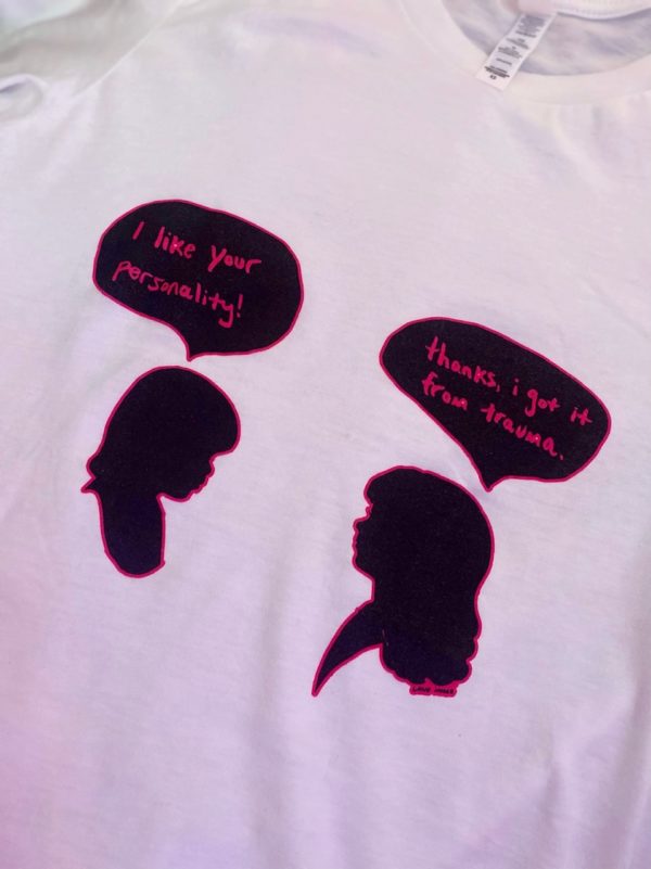 Thanks, It's Trauma! Tee - Image 3