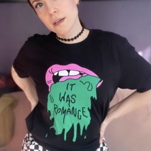 It Was Romance "Mouth" Tee
