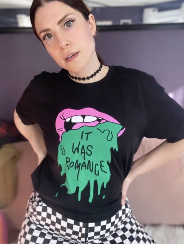 It Was Romance "Mouth" Tee